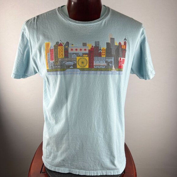 ABSOLUT Chicago Cityscape Limited Edition XL T-Shirt - Picture 1 of 5